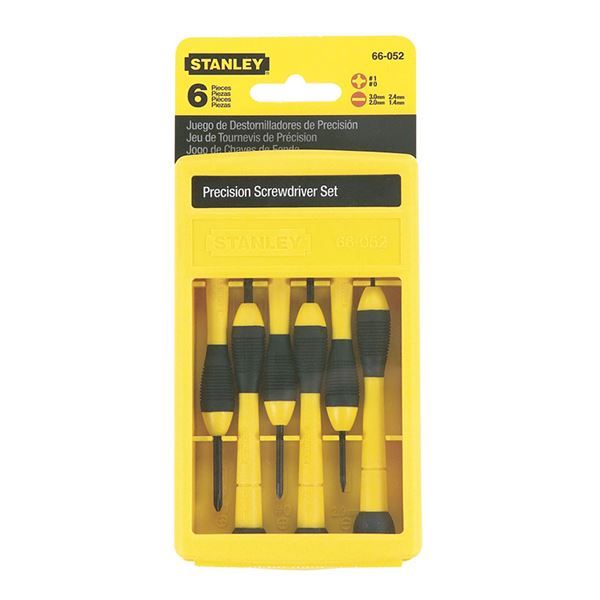 Stanley | Screwdriver Set Precision 6Pc Bi-Mat-Toolcraft