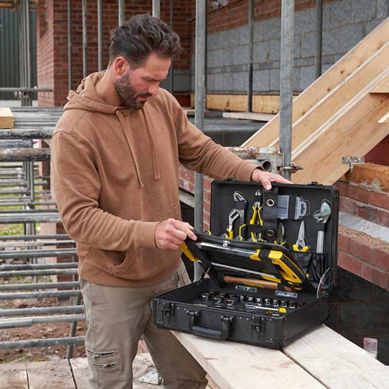 Stanley | Tool Kit in Aluminium Case 142Pc-Toolcraft