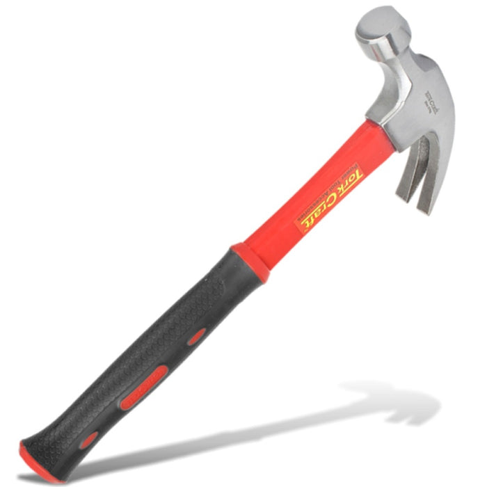 Tork Craft | Hammer Claw 570g (20oz) Fibreglass Handle 295mm & Full Polished Head