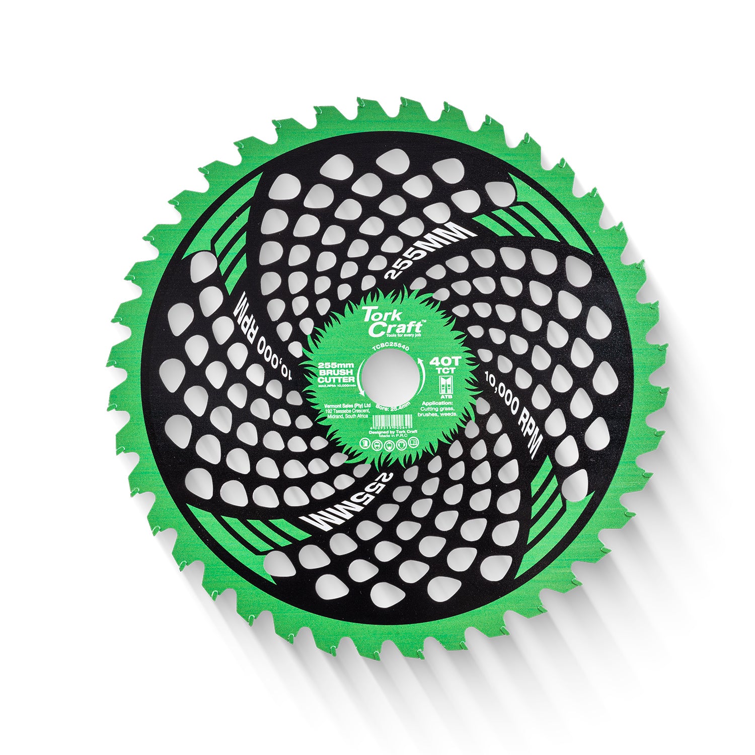 4★新品タグ付き★ Irregular cutter combination Tork Craft | Blade Brush Cutter 255 X 40T 25.4mm Bore TCT