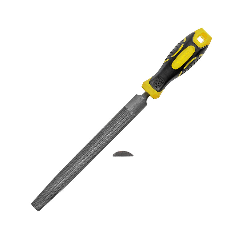 Tork Craft | Steel File H/Round 200mm 2nd Cut-Toolcraft