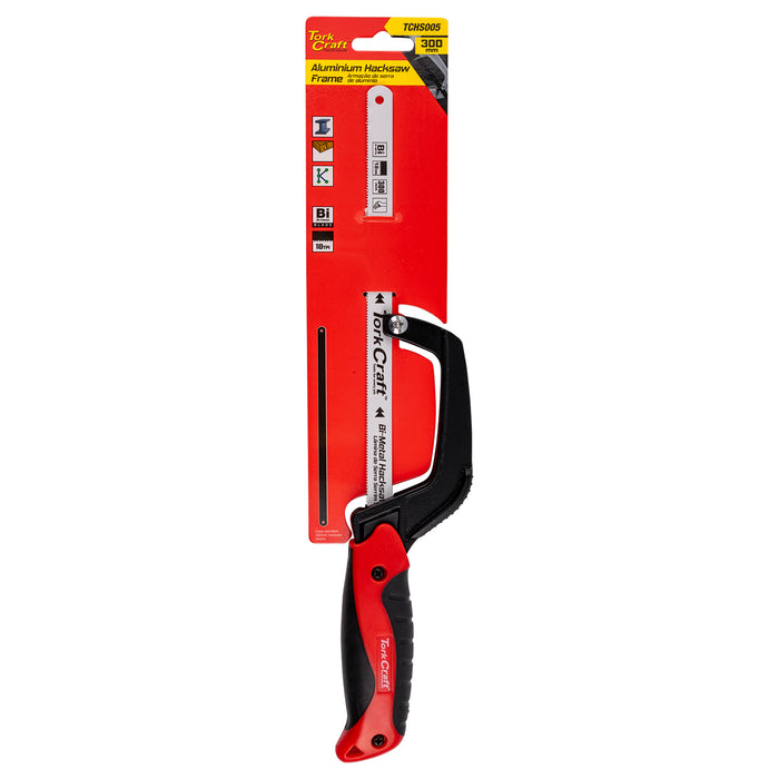 Tork Craft | Alumimium Hack Saw Frame Mini - 300mm