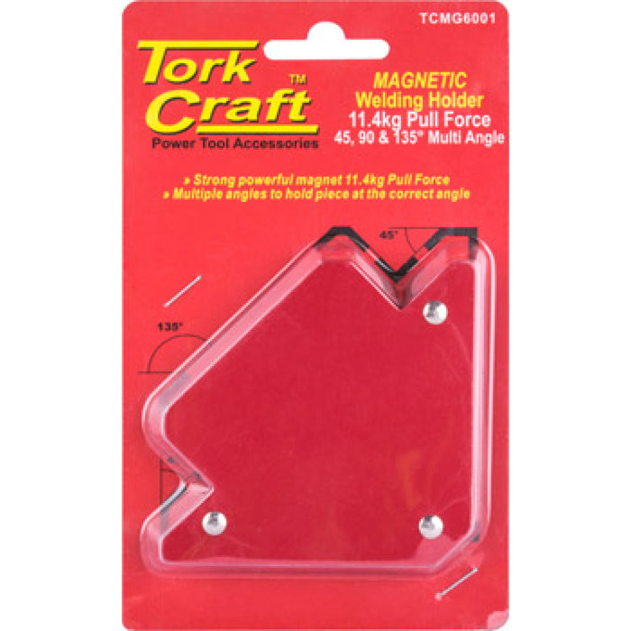 Tork Craft | Magnetic Welding Holder 11.4kg P/Force 45-90-135º Multi-Angle