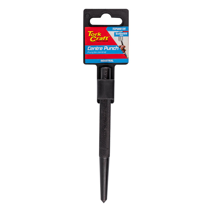 Tork Craft | Centre Punch 6 X10 X125mm (Black Finish)