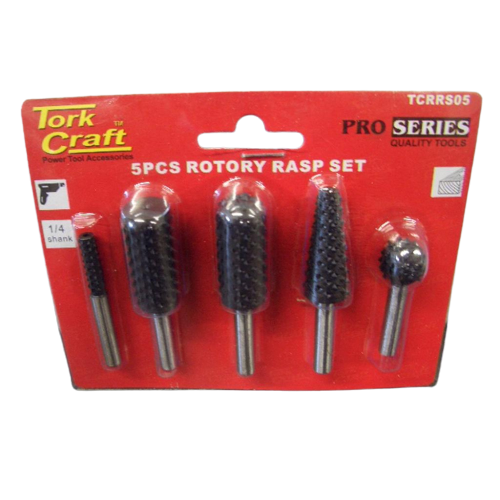 Tork Craft | Rotary Rasp Set 5Pc