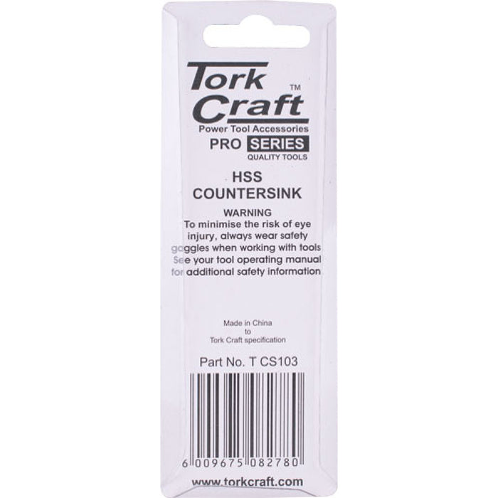 Tork Craft | Countersink HSS 12mm 1/2" 90º