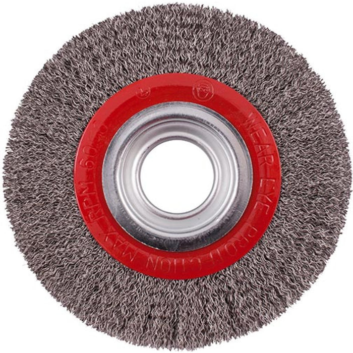 Tork Craft | Wire Wheel Brush 150x25mm Stainless Steel for Bench Grinder