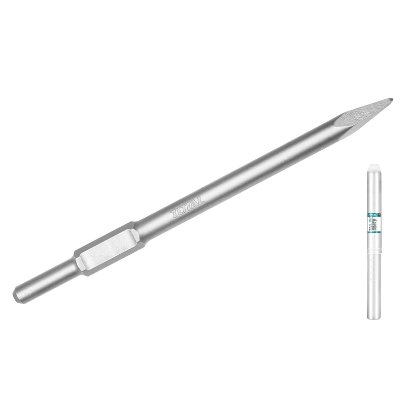 TOTAL | Chisel Pointed Hex SDS 30X400mm for DB2 TAC15333011-Toolcraft