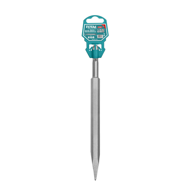 TOTAL | Chisel Pointed SDS plus - 14 X 250mm TAC1511141-Toolcraft