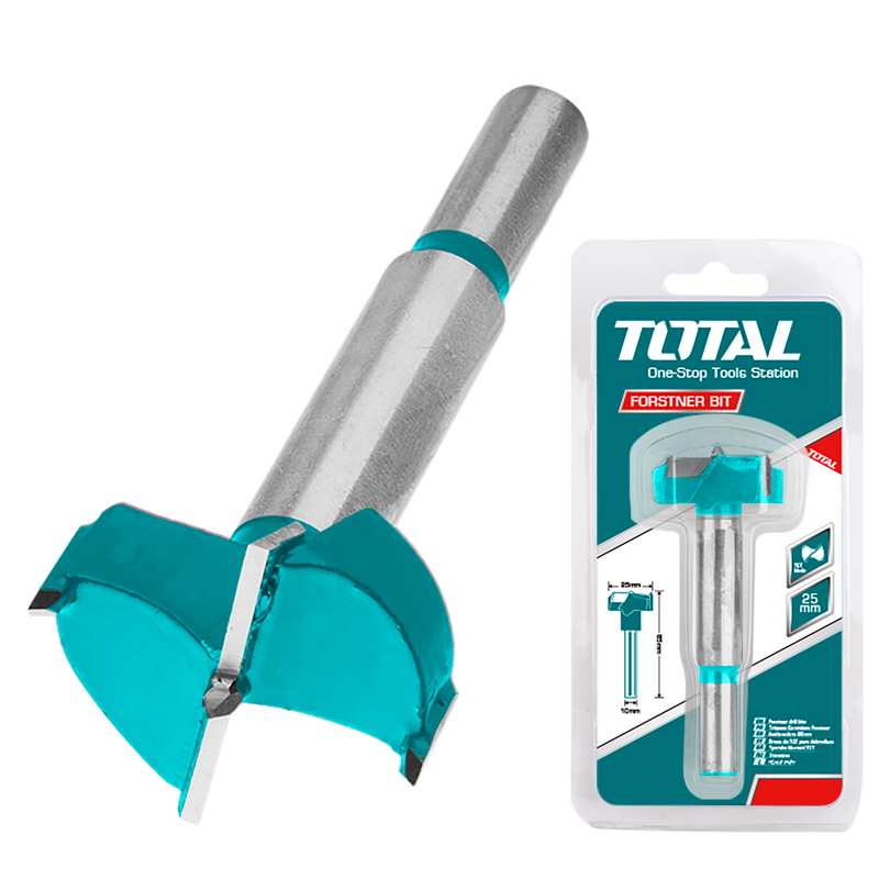 TOTAL | Forstner Bit TCT 35mm TAC180351-Toolcraft