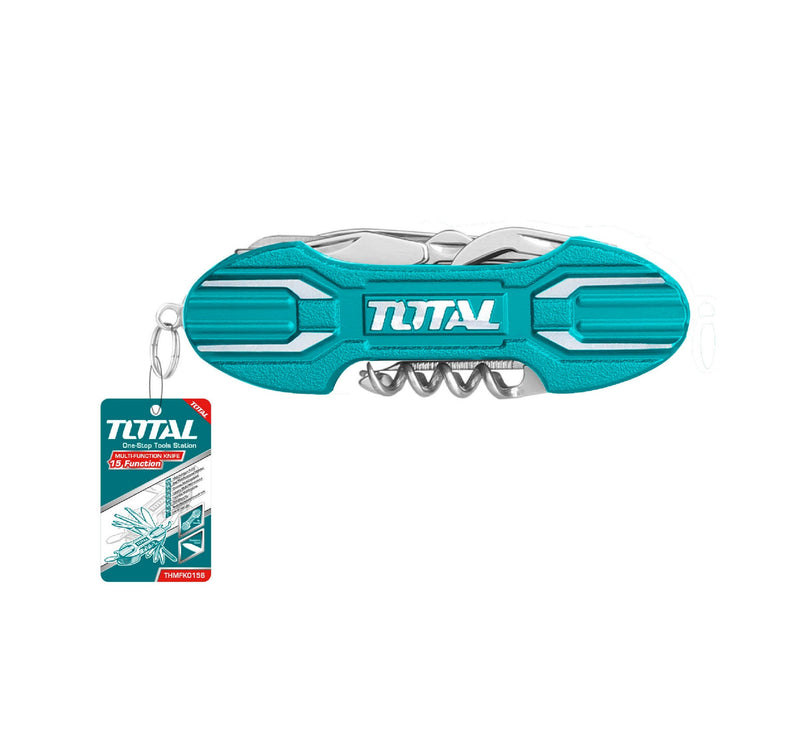 TOTAL | Knife 15 Multi Function THMFK0156-Toolcraft