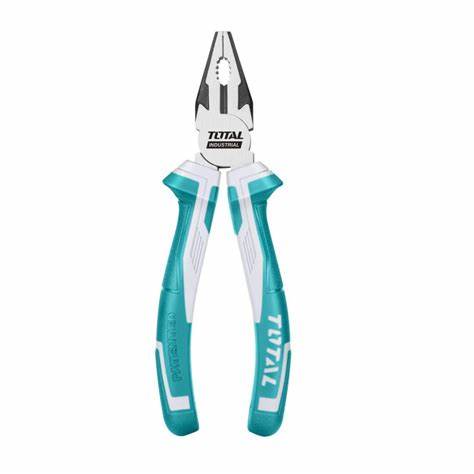 TOTAL | Plier Combination 200mm/8" Cr-V High Leverage THT210806S-Toolcraft