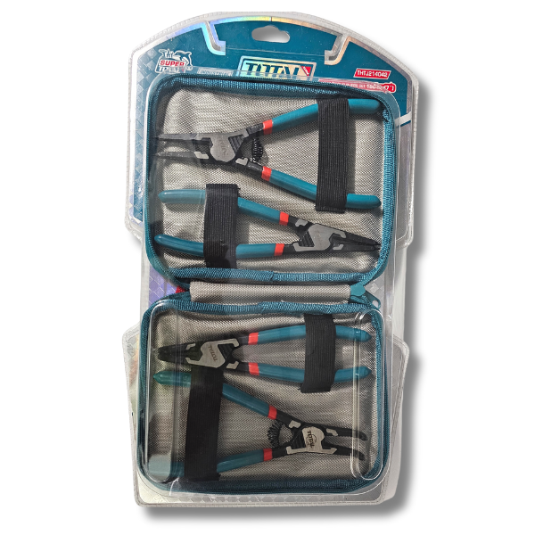 TOTAL | Plier Set Circlip 4Pc THTJ214042-Toolcraft