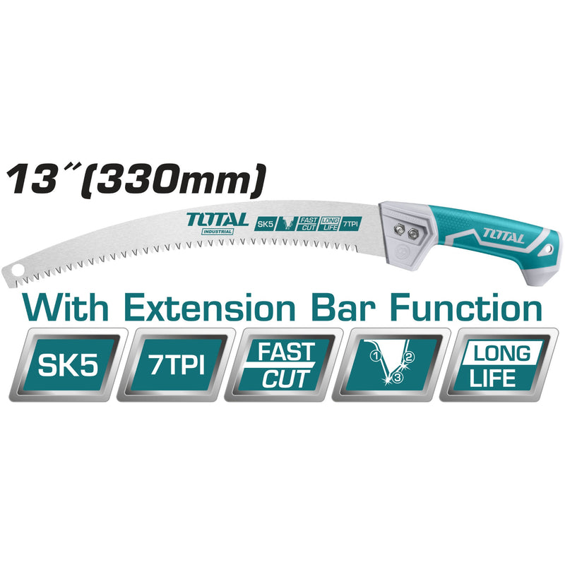 TOTAL | Pruning Saw 330mm - 13 THT5113306-Toolcraft