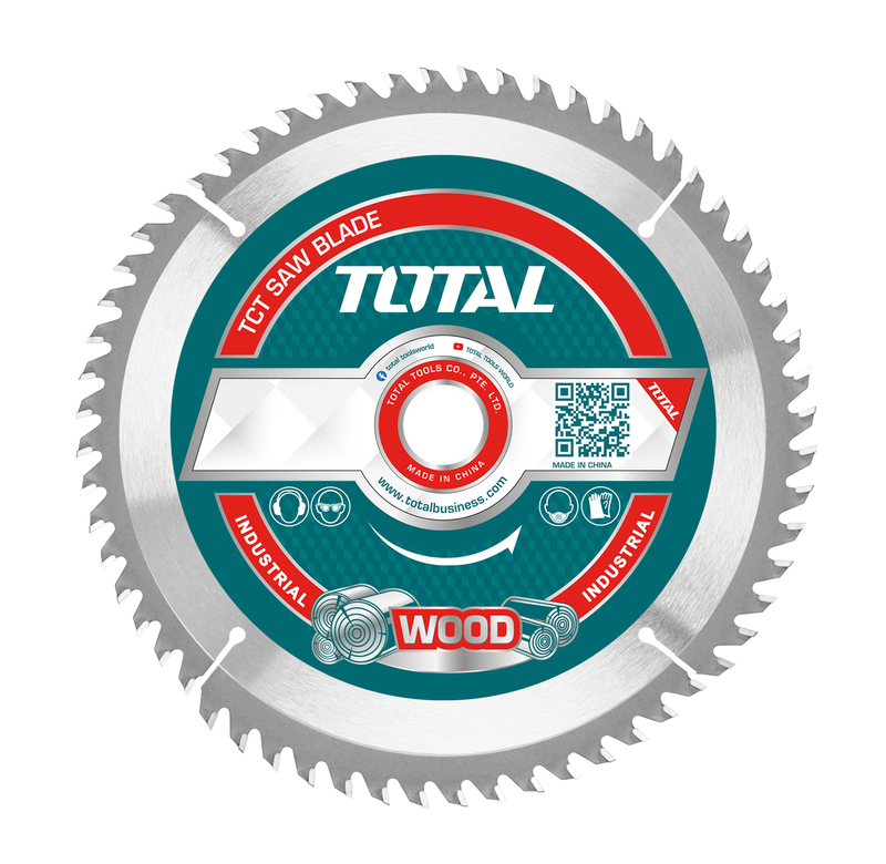 TOTAL | Saw Blade 185X20mm 60T TCT 1Pc TAC231413-Toolcraft