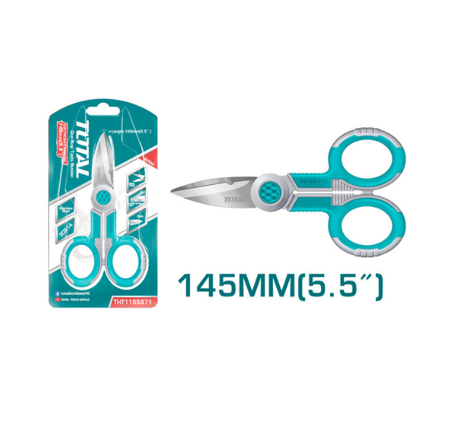 TOTAL | Scissors Electrician's THT1155871-Toolcraft