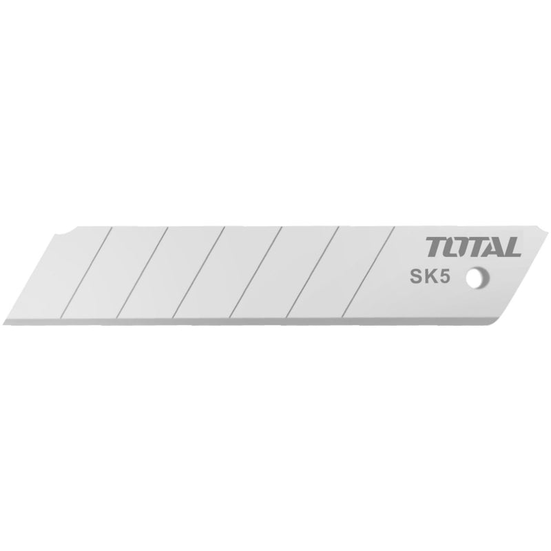 TOTAL | Spare Blades for Snap-Off Knives 10Pc THT519112-Toolcraft