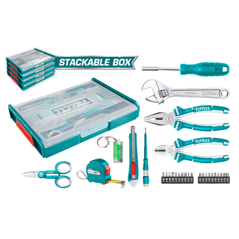 TOTAL | Tool Set 29Pc Household THKTV02H291-Toolcraft
