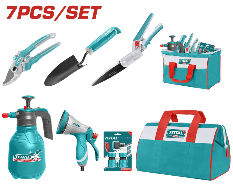 TOTAL | Tools Garden Set 7Pc TOS23048-Toolcraft