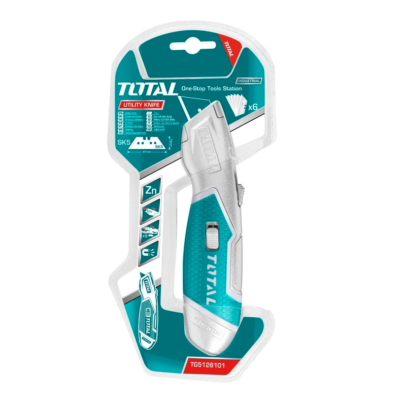 TOTAL | Utility Knife TG5126101-Toolcraft