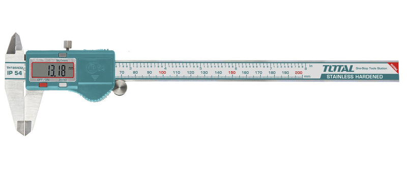 TOTAL | Vernier Calliper Digital 200mm TMT322006-Toolcraft