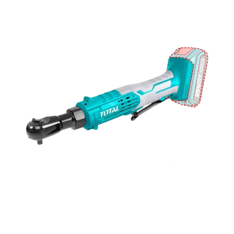 TOTAL | Cordless 20V Ratchet Wrench 3/8"Dr 65Nm - (Battery Excluded) TDRLI206015-Toolcraft