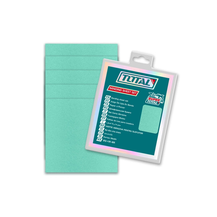 TOTAL | Sanding Sheet Set 145X114mm - 50pcs