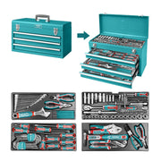TOTAL | Tool Chest - 132pc THPTCS71321-Toolcraft
