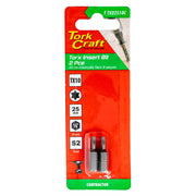 Tork Craft | Classic Bit Torx 25mm 2Pc - Various Sizes TX4-Toolcraft