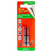 Tork Craft | Classic Bit Torx 50mm 2Pc - Various Sizes TX30-Toolcraft