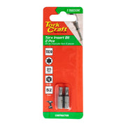 Tork Craft | Classic Bit Torx 25mm 2Pc - Various Sizes TX4-Toolcraft