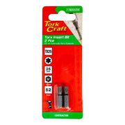 Tork Craft | Classic Bit Torx 25mm 2Pc - Various Sizes TX4-Toolcraft