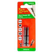 Tork Craft | Classic Bit Torx 50mm 2Pc - Various Sizes TX30-Toolcraft