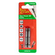 Tork Craft | Classic Bit Torx 50mm 2Pc - Various Sizes TX30-Toolcraft