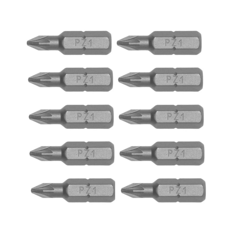 Teng Tools | Bits 1/4" 25mm PZ1 10Pc-Toolcraft