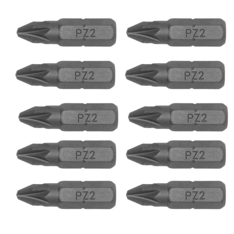 Teng Tools | Bits 1/4" 25mm PZ2 10Pc-Toolcraft