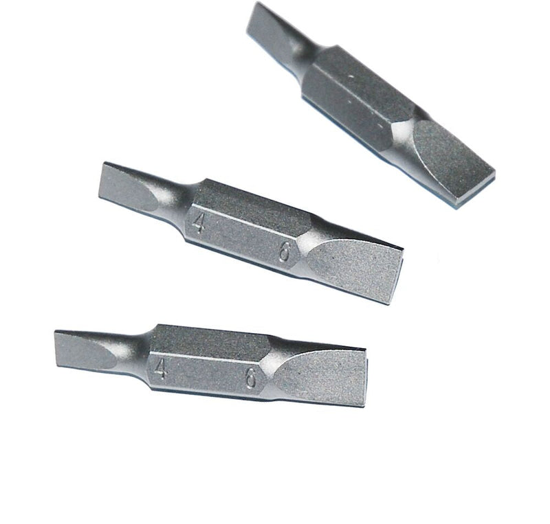 Teng Tools | Bits 1/4" Double Ended Flat 4mm X 6mm 5Pc-Toolcraft