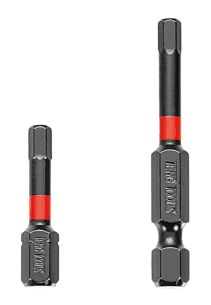 Teng Tools | Bits 1/4" Hex Impact 30mm Hex 4mm 5Pc-Toolcraft