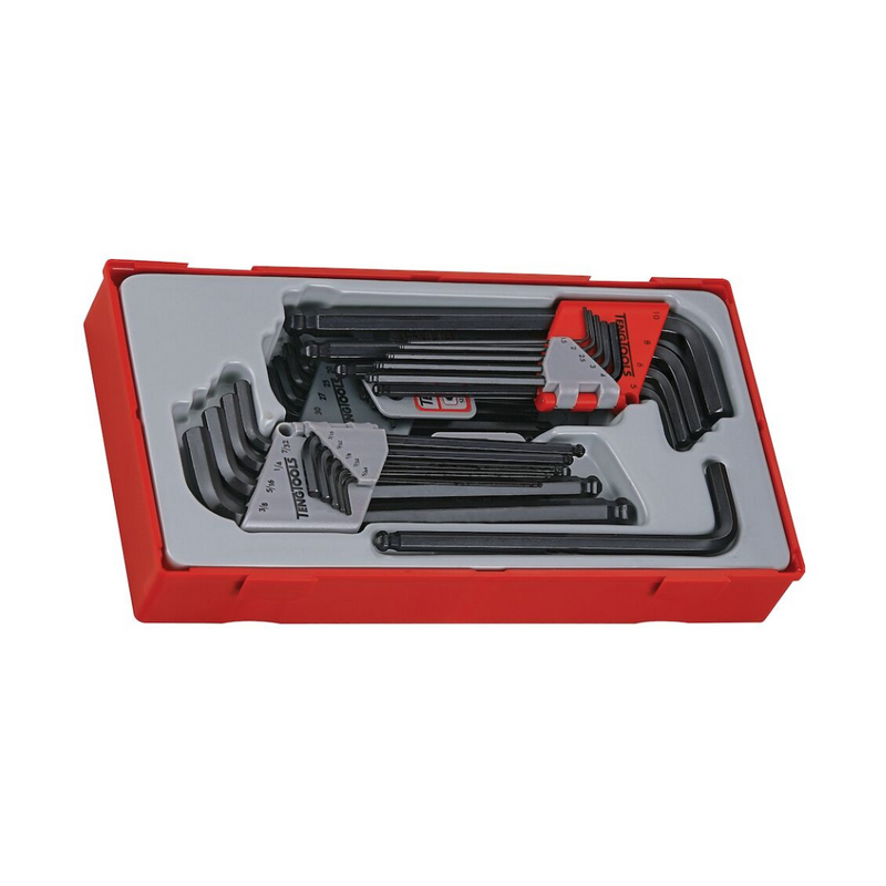 Teng Tools | Key Set Ball Point Hex & TX TT1 28Pc-Toolcraft