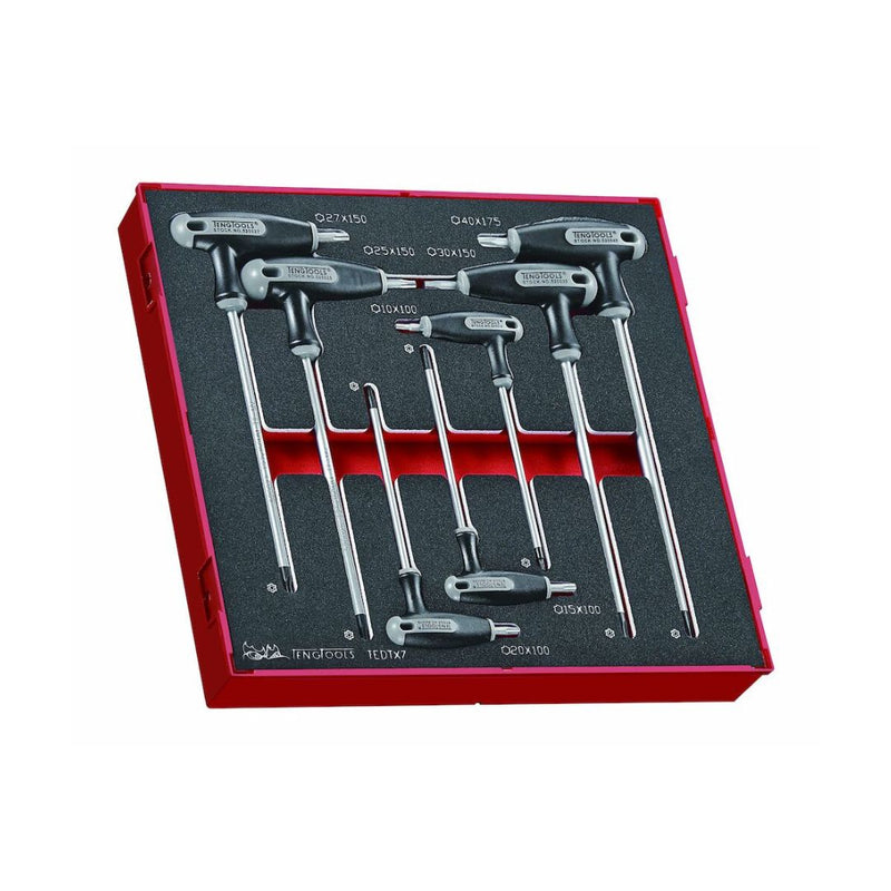 Teng Tools | Key Set T-Handle Ball Point TX 7Pc-Toolcraft