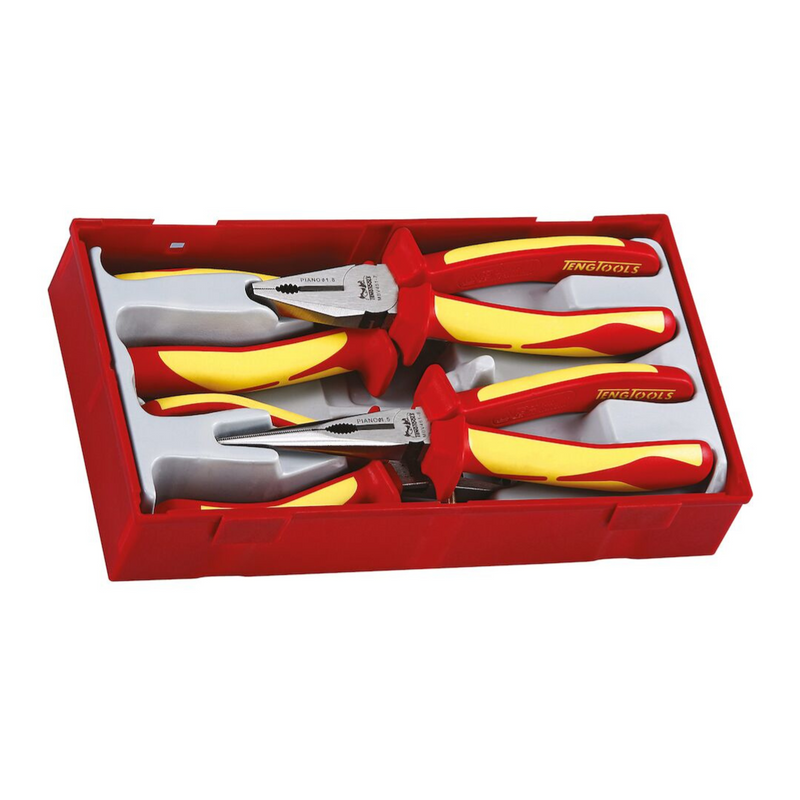Teng Tools | Plier Set Insulated TT1 4Pc-Toolcraft