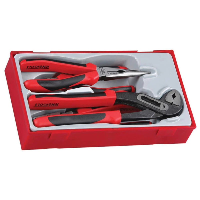 Teng Tools | Plier Set TPR Grip TT1 4Pc-Toolcraft