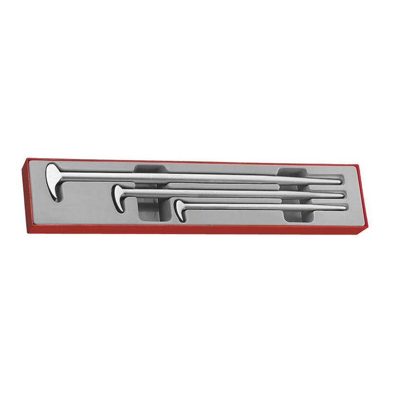 Teng Tools | Pry Bar Set Roll/Heel TTX4 3Pc-Toolcraft