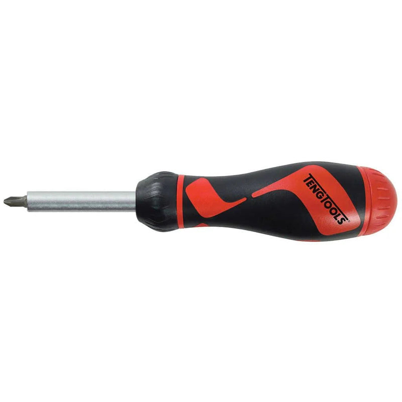 Teng Tools | Ratcheting Bits Driver Set 1/4"-Toolcraft