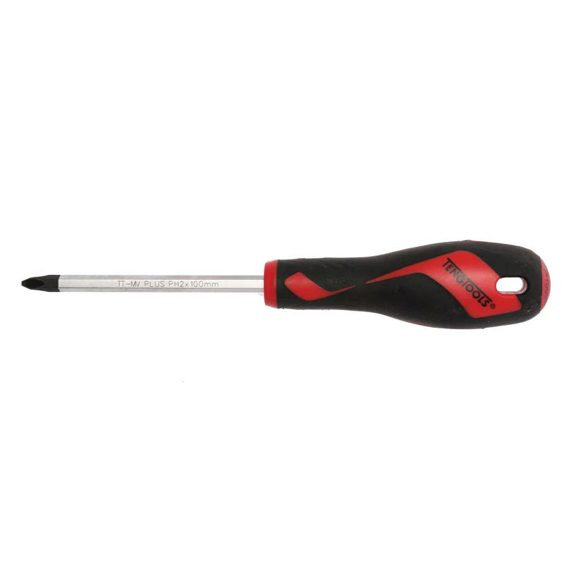 Teng Tools | Screwdriver PH2 X 100mm L Hex Shaft-Toolcraft