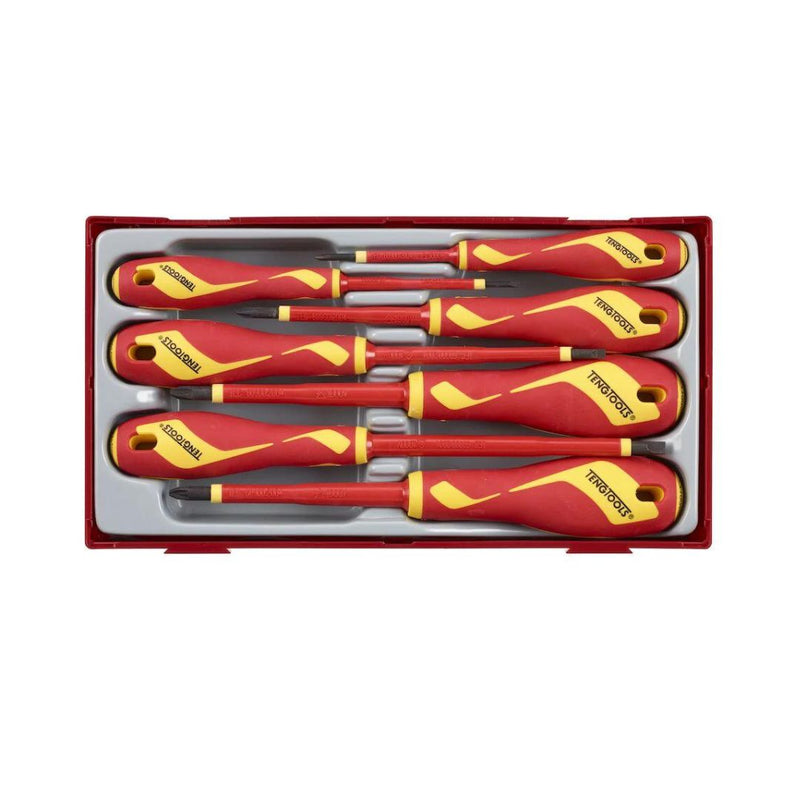 Teng Tools | Screwdriver Set Insulated Mixed TT1 7Pc-Toolcraft