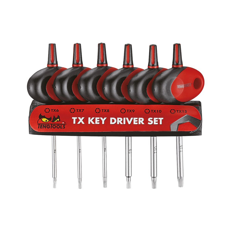 Teng Tools | Screwdriver Set Mini TX T-Handle 6Pc-Toolcraft