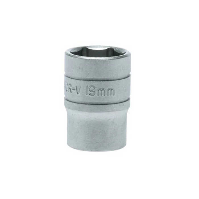 Teng Tools | Socket 1/2" 6Pt Metric 19mm