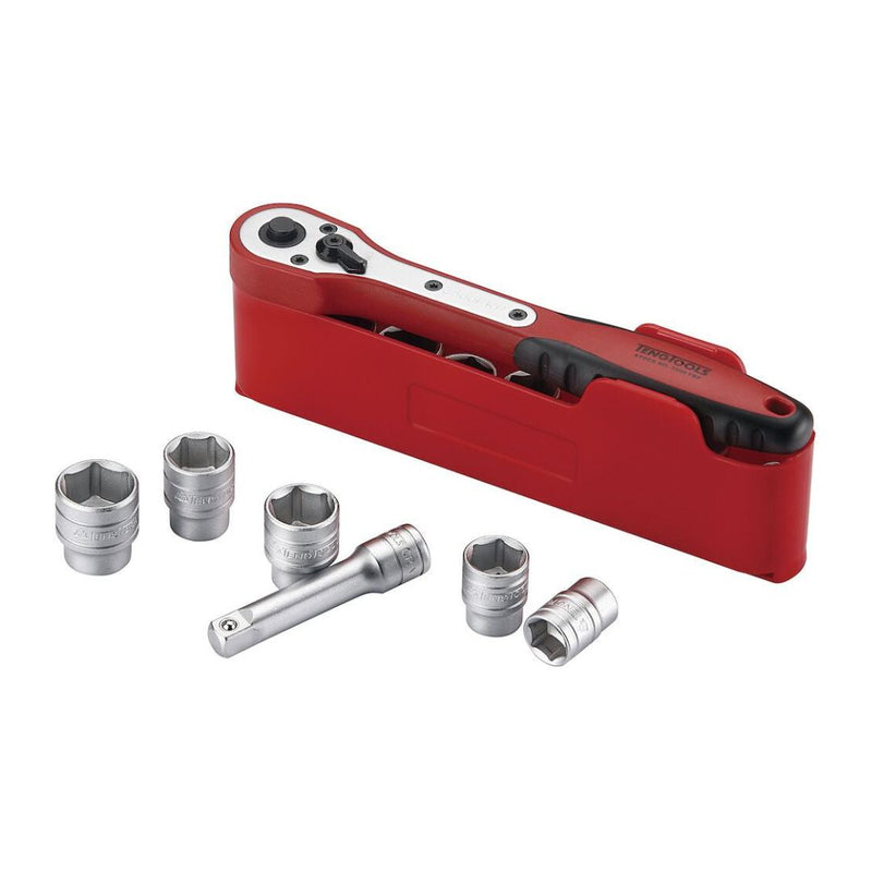 Teng Tools | Socket Set 3/8" 6Pt 12Pc-Toolcraft