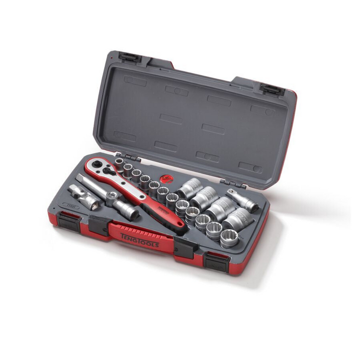 Teng Tools | Socket Set Mecca Pro 1/2" 12Pt 21Pc